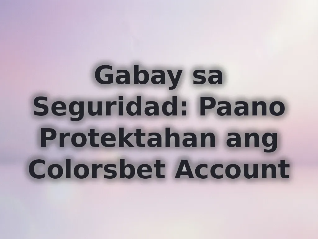 Gabay sa Seguridad